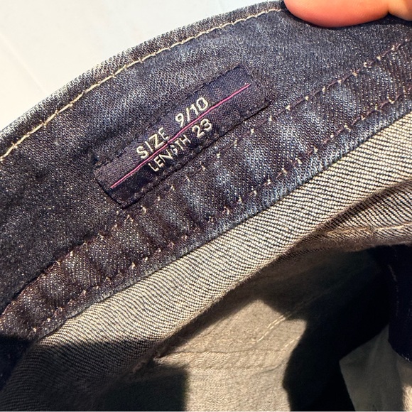 VIGOSS Women’s Size 9/10 Denim Jeans The Dublin Capri Fit Style Stretch - Picture 14 of 15